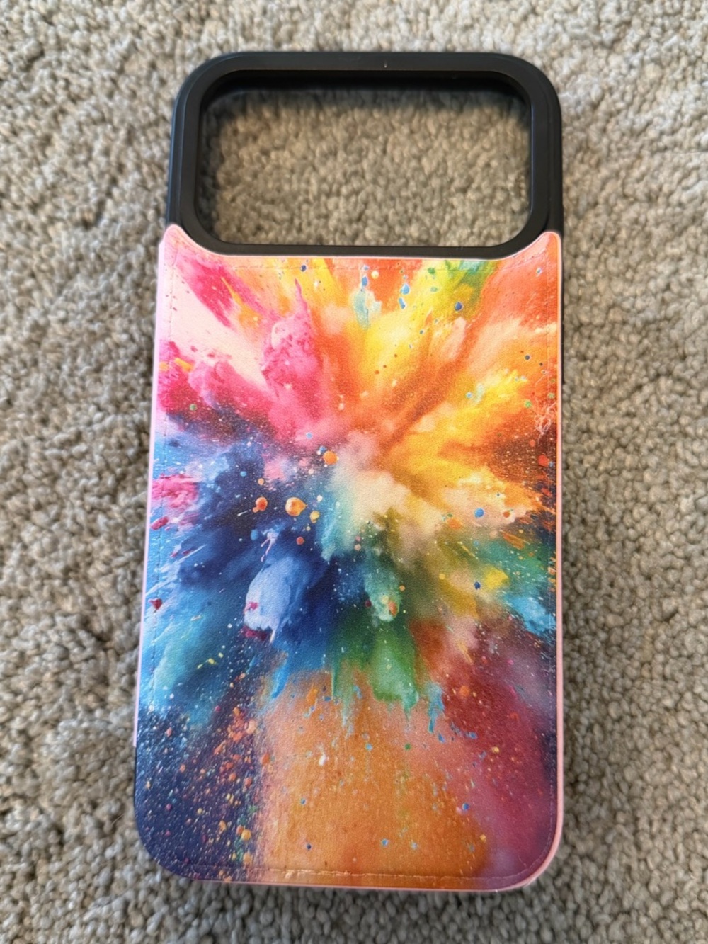 Color Burst Protective Phone Case - Multi-Color (IPHONE 17 Max Pro)